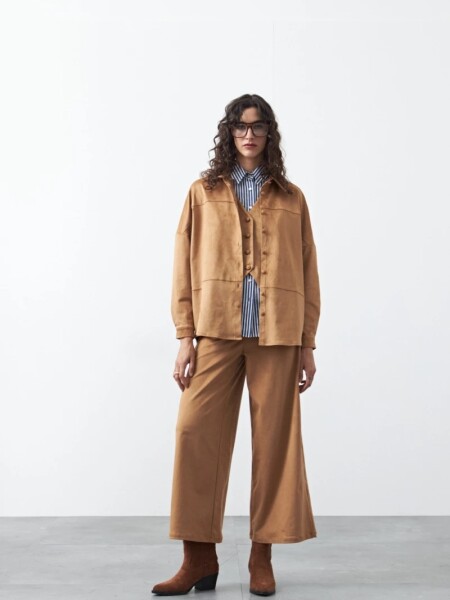 PANTALON D.CASSIN AYA CAMEL