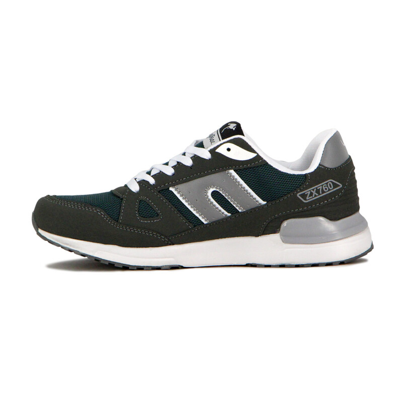 Championes Austral De Hombre Running 33630 Gris Oscuro-Gris Claro