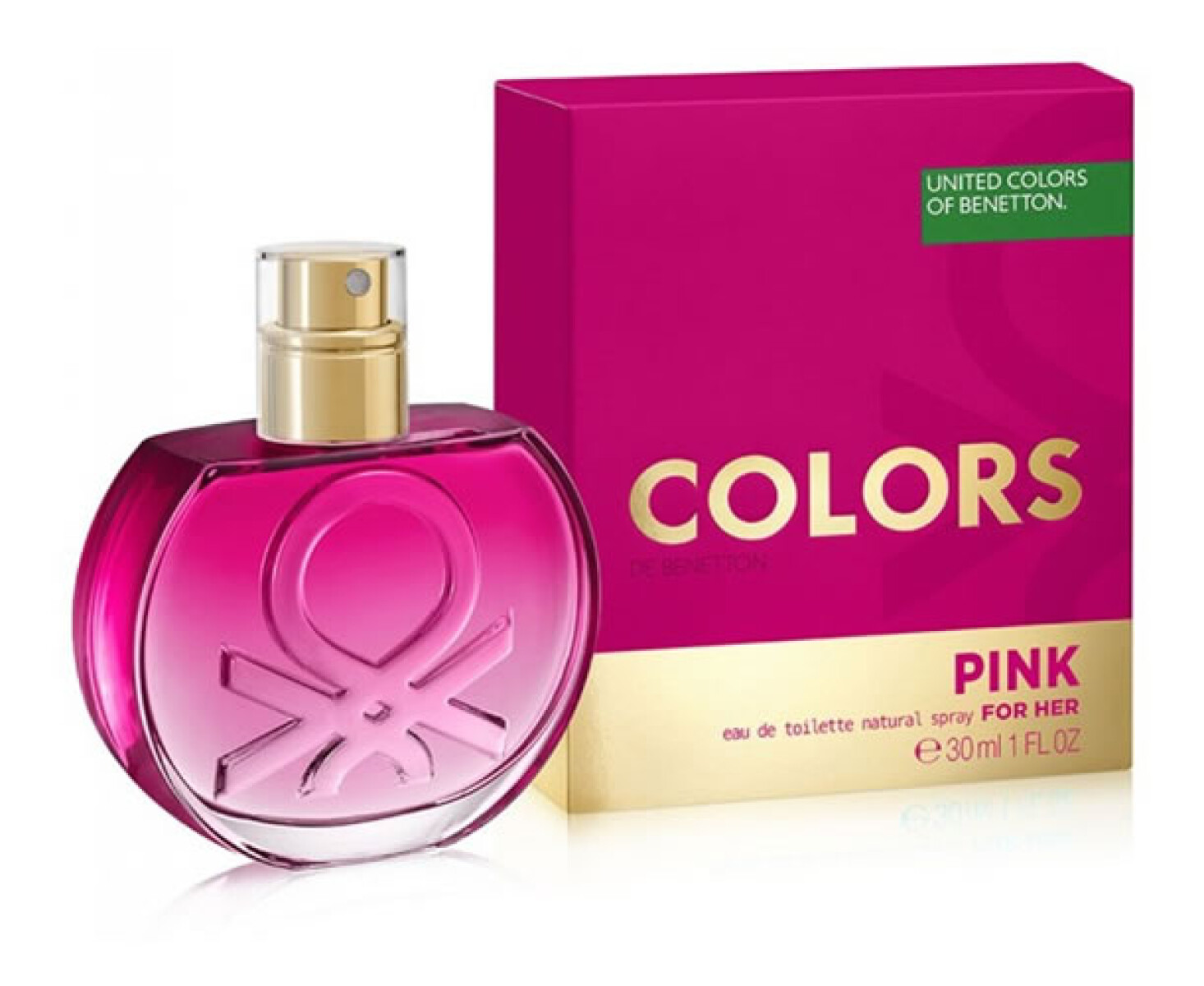 Perfume Benetton Colors Pink Eau de Toilette 30 ml para Mujer 