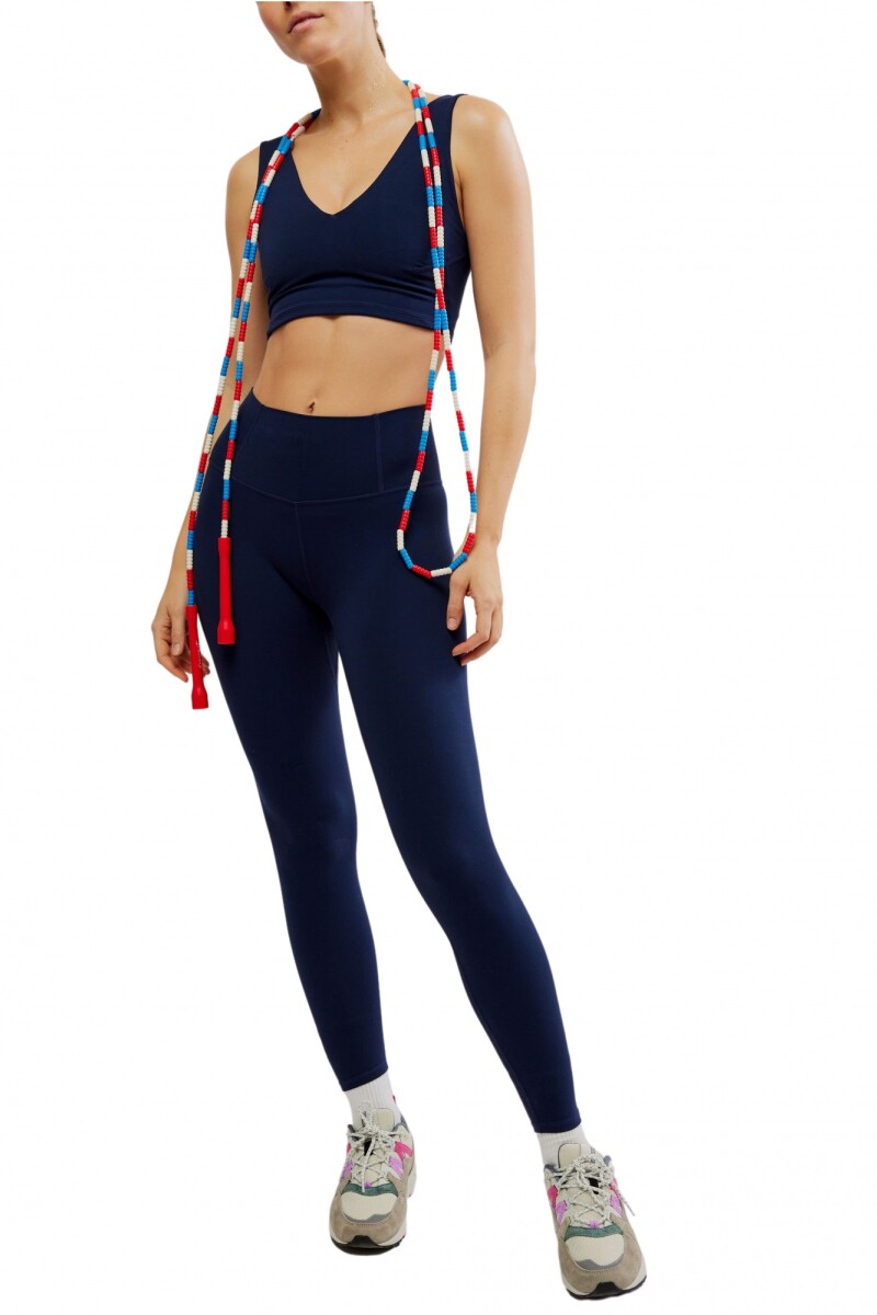 LEGGING NEVER BET Azul