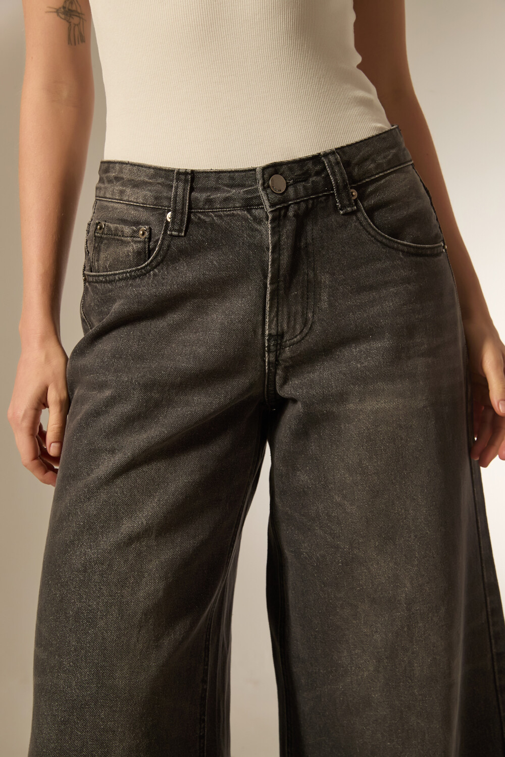 Pantalon Tavorne Gris Medio