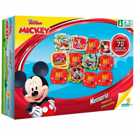 Juego de Memoria Mickey Juego de Memoria Mickey
