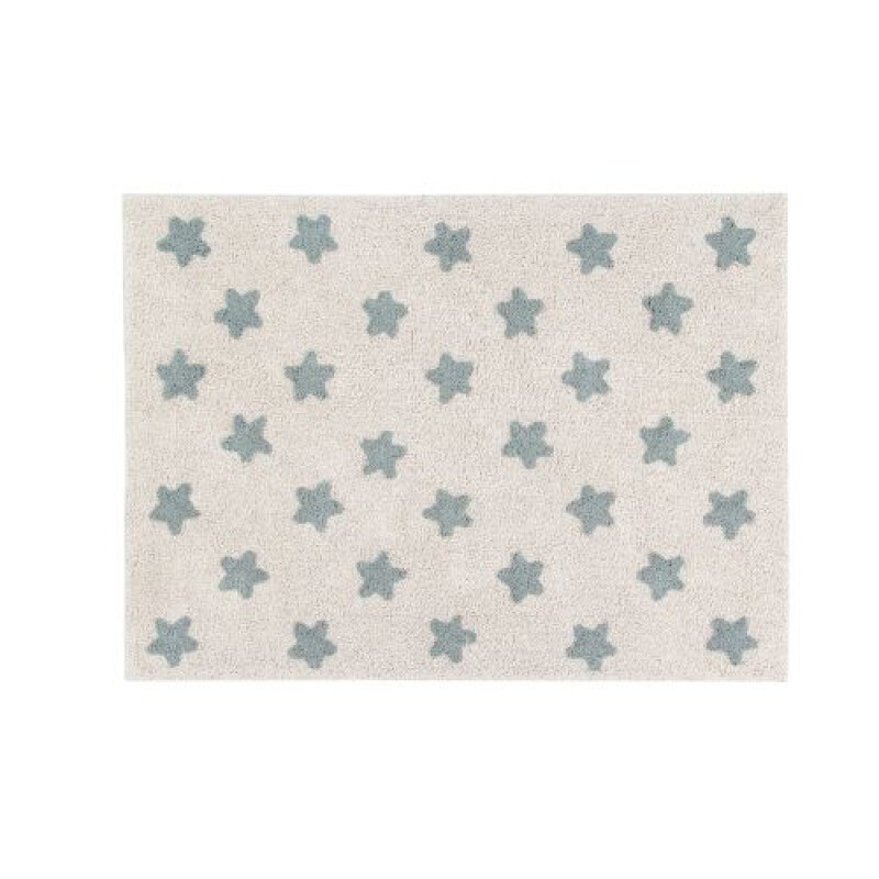 Alfombra lavable - Stars - Celeste - Lorena Canals Alfombra Lavable - Stars - Celeste - Lorena Canals