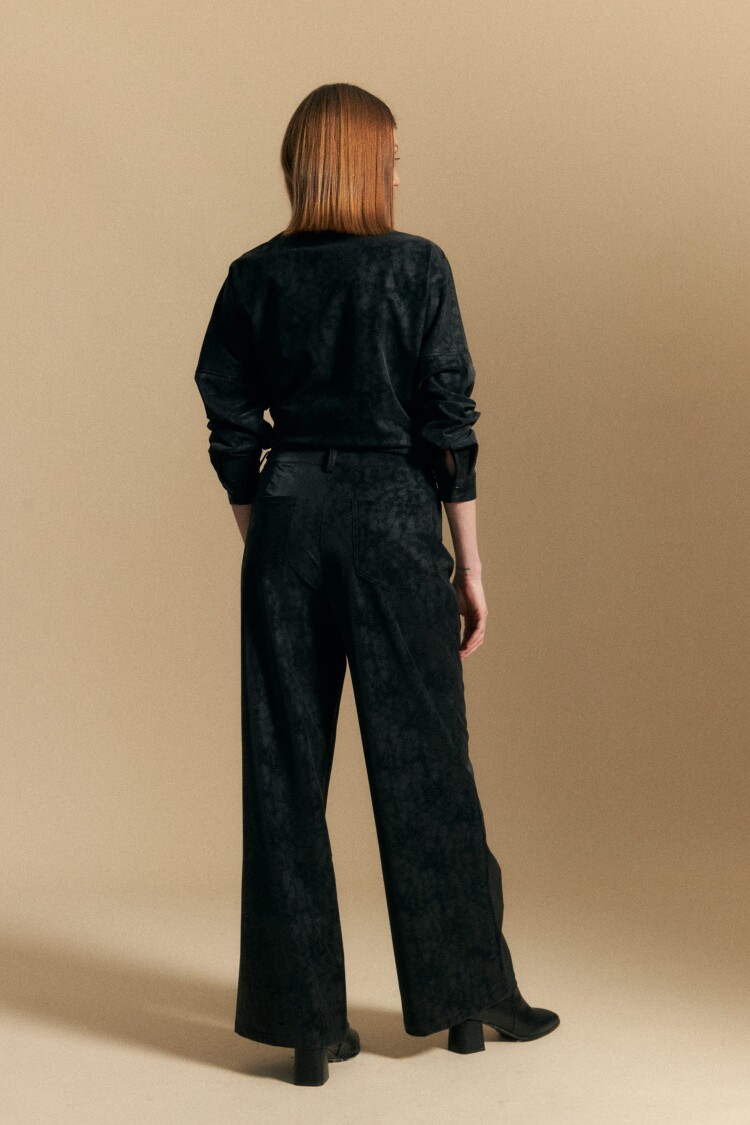 PANTALÓN MANDARIN Negro