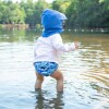 Gorro iplay con filtro solar 2-4 años azul francia
