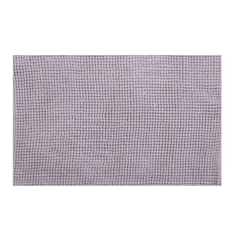 ALFOMBRA DE BAÑO POLIESTER GRIS SHAGY