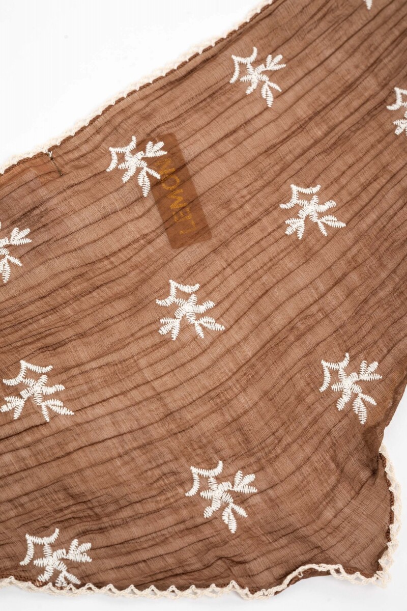 Bandana Bordados Chocolate