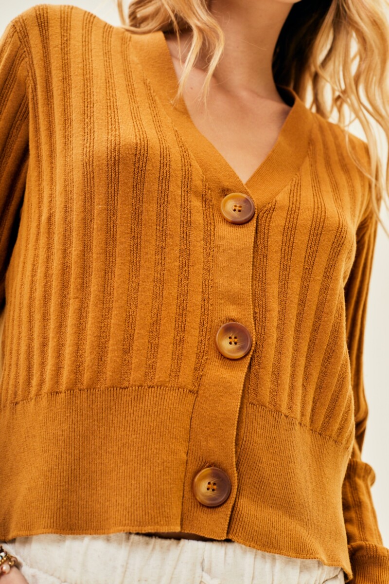 Cardigan Caramelo