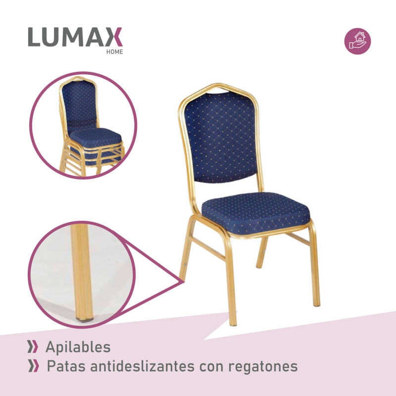 Silla Hotel Milton Azul