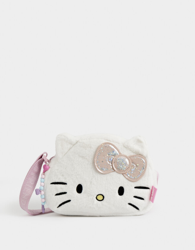 Mochilas y Carteras Infantiles Bandolera "hello Kitty" - Combinacion Multicolor