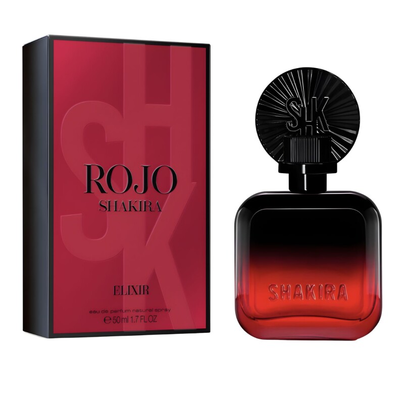 Perfume Shakira SHK Collection Rojo Elixir EDP 50ml Para Mujer Aroma Floral Perfume Shakira SHK Collection Rojo Elixir EDP 50ml Para Mujer Aroma Floral