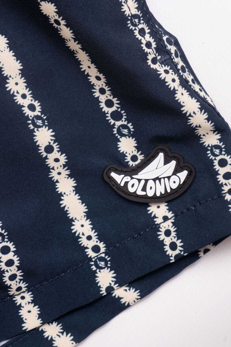 KIDS FLORAL STRIPE CLASSIC Blue