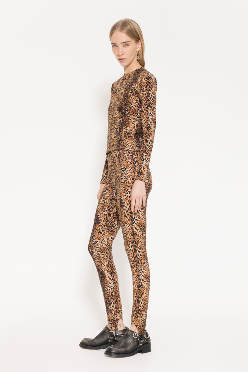 Remera Safari Leopardo