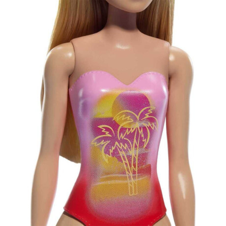 Barbie Beach pelo rubio