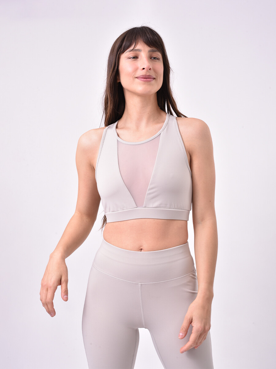 TOP MUDGE - TAUPE 