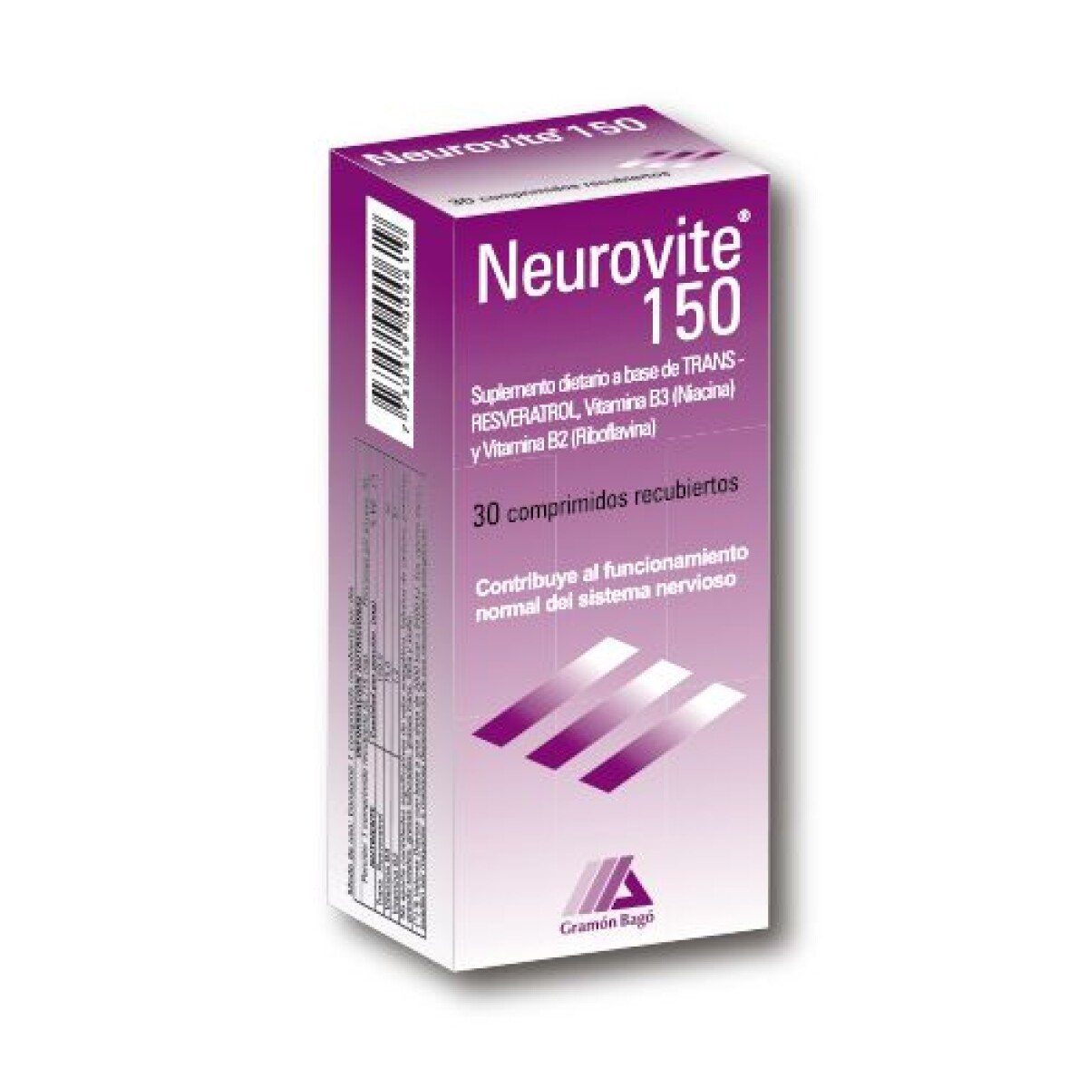 Neurovite 150 X30 Comprimidos Vitaminas Sistema Nervioso 