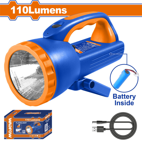 FOCO LINTERNA 110LM RECARGABLE 200M WADFOW WFL20110 FOCO LINTERNA 110LM RECARGABLE 200M WADFOW WFL20110