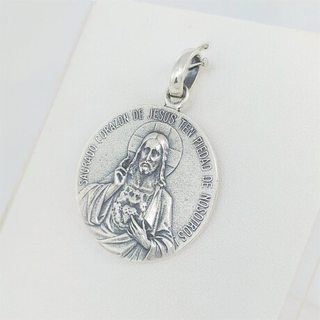 Medalla religiosa de plata 925, Escapulario. Medalla religiosa de plata 925, Escapulario.
