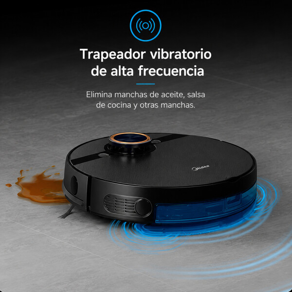 Aspiradora Y Trapeadora Robot Midea S8+ ASPIRADORA ROBOT MIDEA S8+ NEGRO