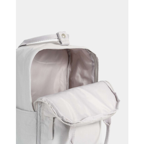 Mochila Urbana No Bad Vibes Allowed Gris Claro