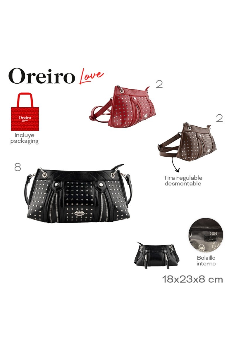 Cartera Las Oreiro Marron