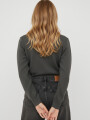 Cardigan Omiria Gris Melange Oscuro