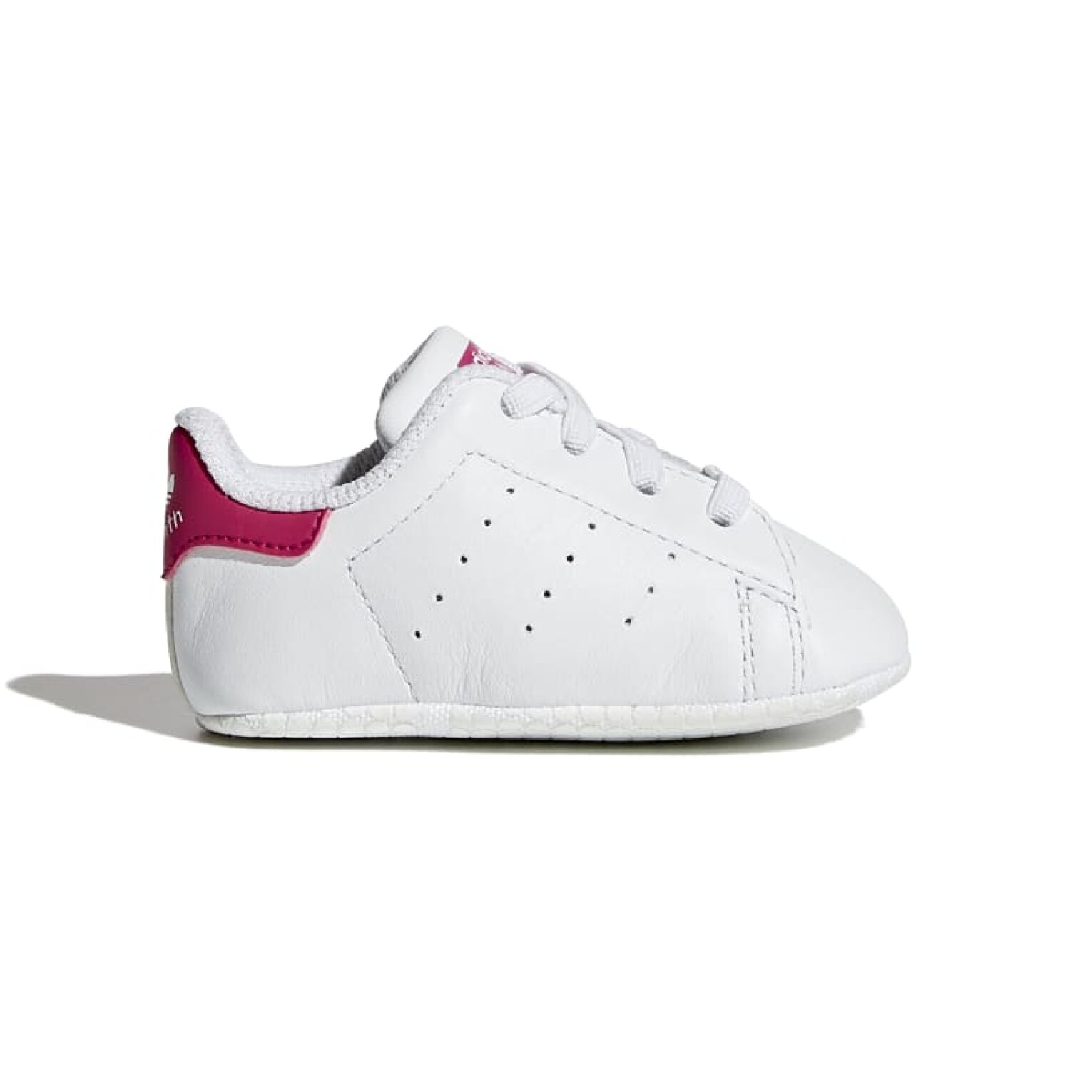 Championes Adidas Stan Smith Crib de Ninos S82618 Blanco fucsia Macri Life