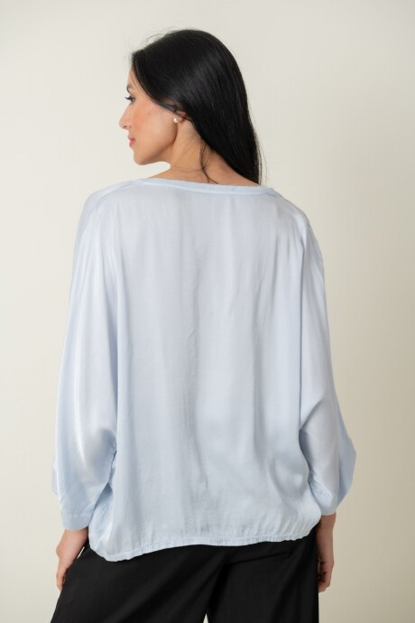 BLUSA CEDRON Celeste