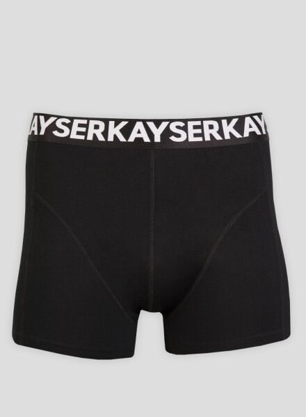 BOXER BAMBU CORTO NEGRO