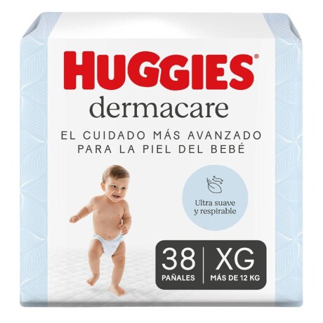 Pañales Huggies Dermacare Talle XG 38 Unidades Pañales Huggies Dermacare Talle XG 38 Unidades
