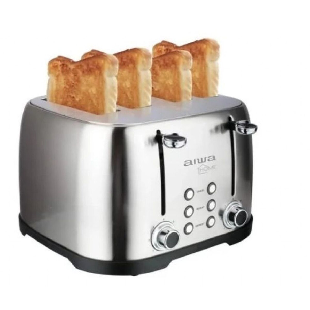 Tostadora Aiwa Aw-Td5728-a 4 Panes Inox 