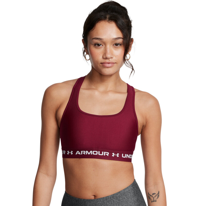 Crossback Mid Bra-RED RED-625
