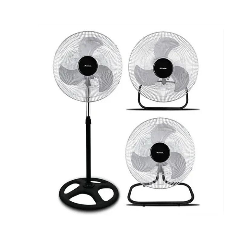 VENTILADOR ARIETE 3 EN 1 DE METAL Ventilador Ariete 3 En 1 De Metal