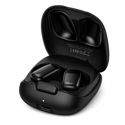 Auriculares Usams ID25 In Ear Bluetooth 5.3 Táctil Sonido 3D Negro