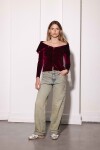 Remera Viena Bordo