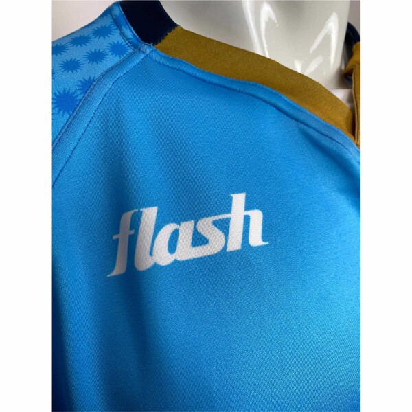 Remera De Rugby Camiseta Oficial Teros Flash 2022 Celeste