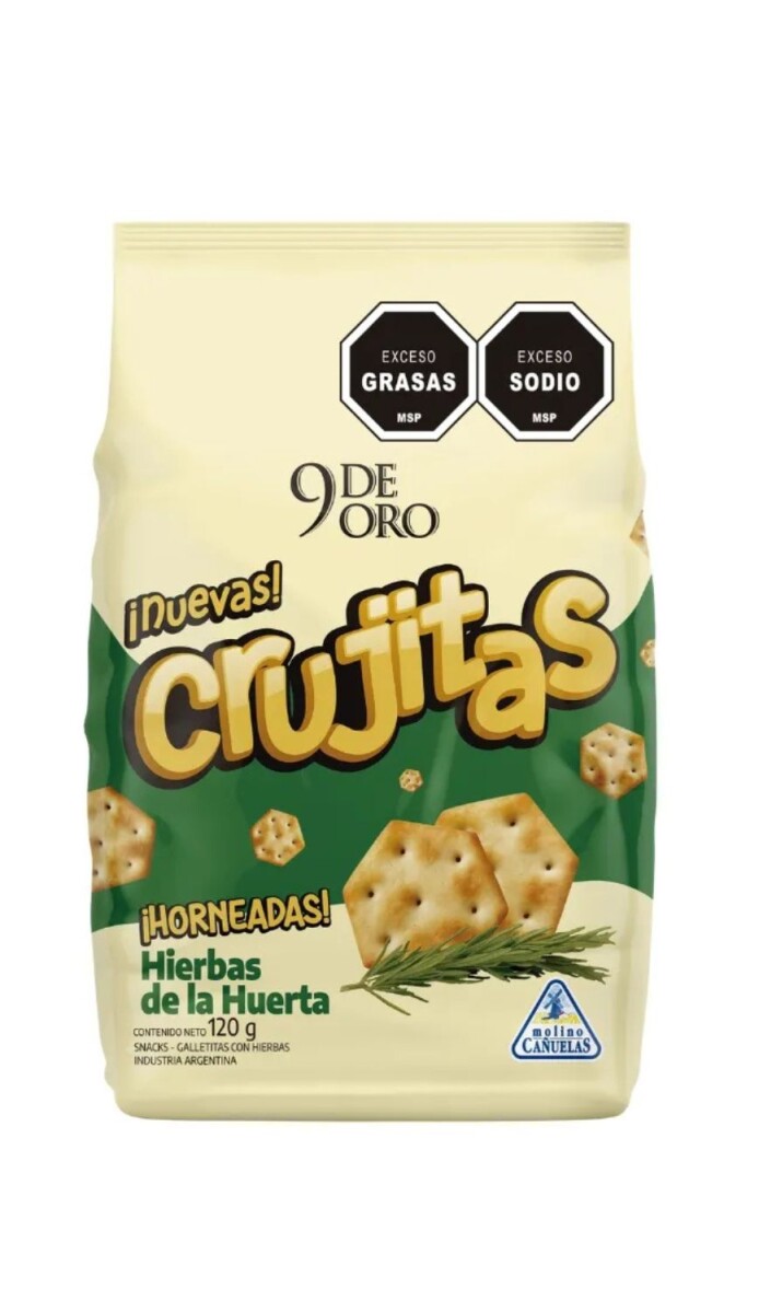 GALLETITA 9 ORO CRUJITAS HIERBAS 120g 