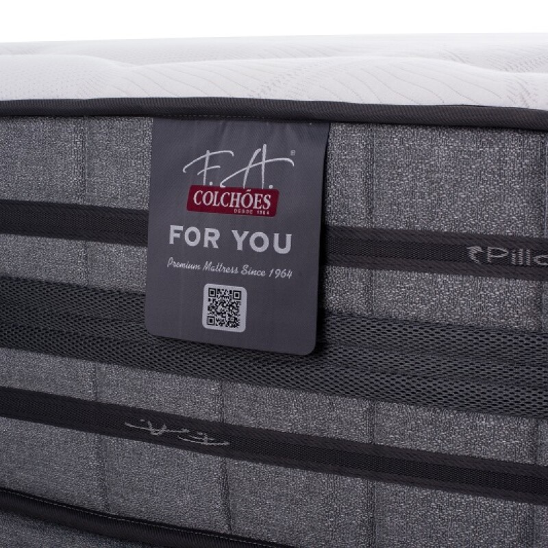 Colchón Resorte For You Extra King 193x203x36