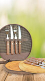 SET PARRILLERO TEXEL TABACO