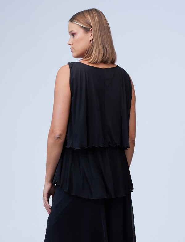 Blusa Capas NEGRO