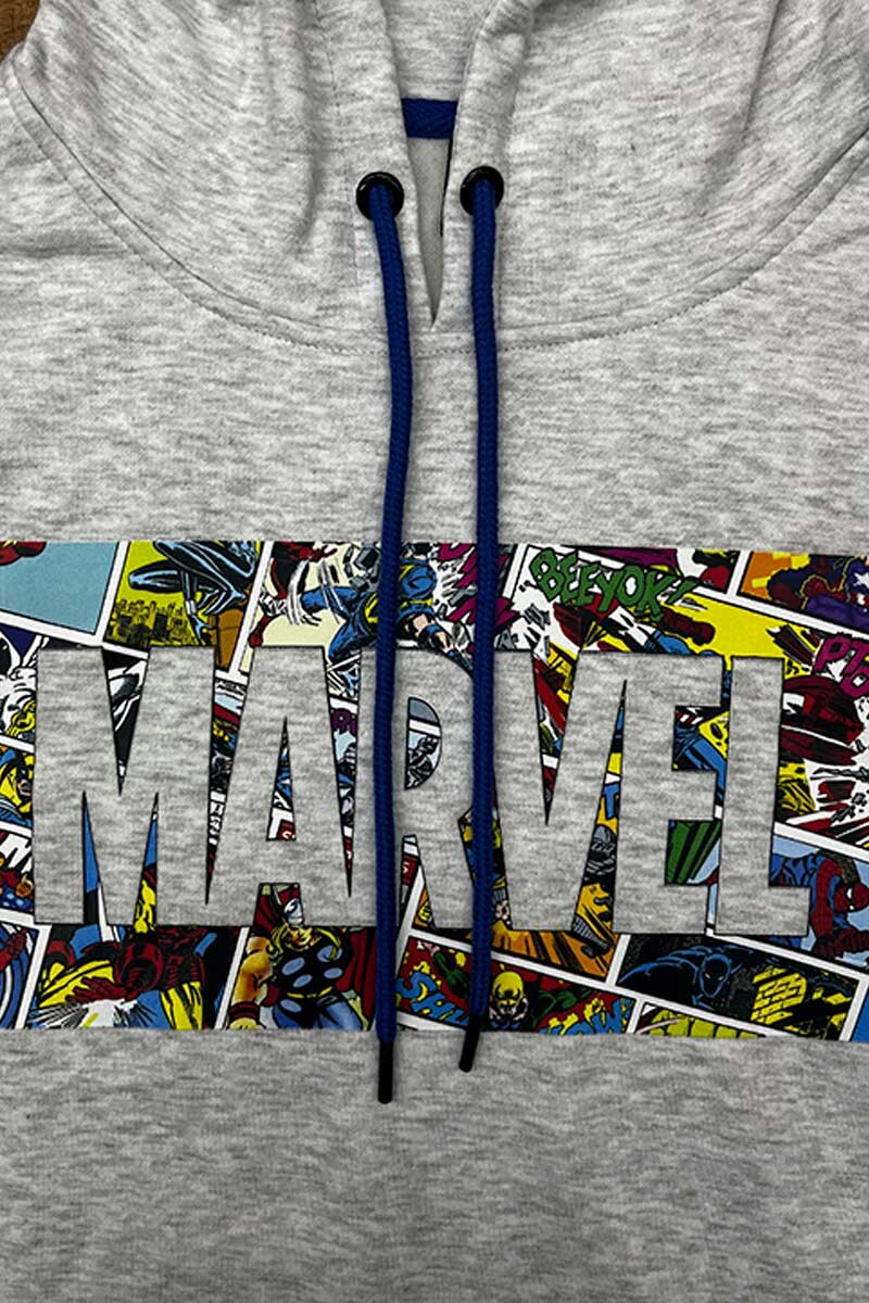CANGURO ADULTO MARVEL SUPER HEROES Gris