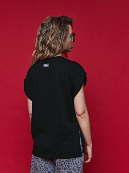 T-SHIRT D.CASSIN AIRA NEGRO
