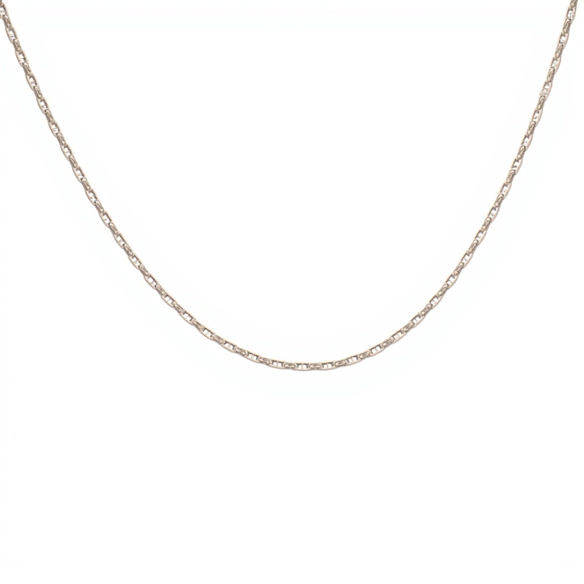 Cadena Force con barra-Plata 925-Sin Piedra-CD3122 - sinpiedra 