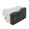 INTERRUPTOR UNIPOLAR COMBINADO NEGRO- LM INTERRUPTOR UNIPOLAR COMBINADO NEGRO- LM