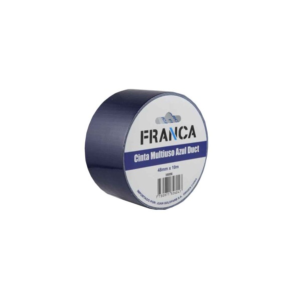 CINTA MULTIUSO COLOR 48MM X 10MT FRANCA Cinta Multiuso Color 48mm X 10mt Franca