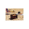 PARRILLERO GRILL A CARBON PORTATIL TRAMONTINA TCP-380 NEGRO