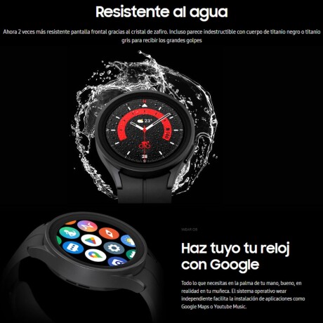 Smartwatch Samsung Galaxy Watch 5 Pro titanium V01