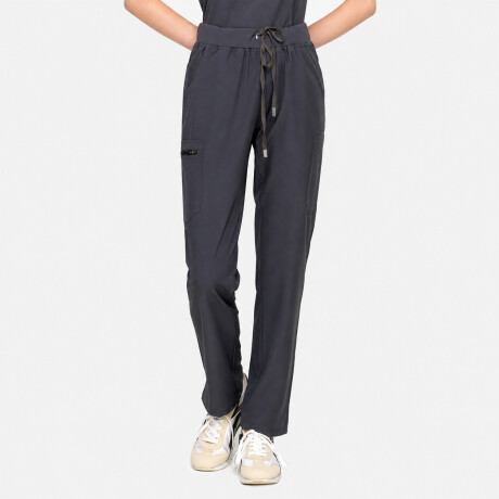 PANTALON CORNER DAMA gris oscuro