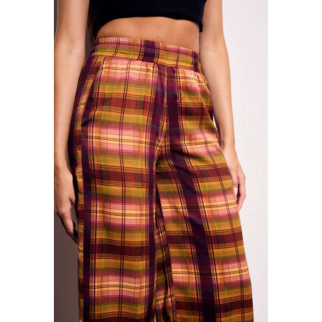 Pantalon Cuadros Multi