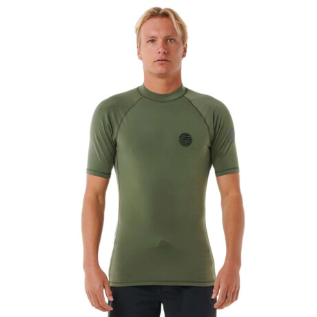 Lycra Rip Curl Icons Upf Brushed Verde